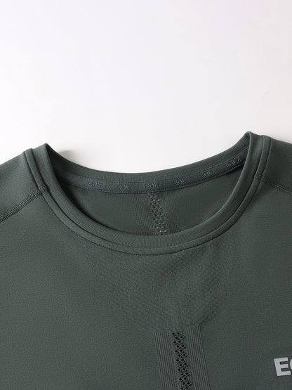 一体無縫速乾短袖Tシャツ