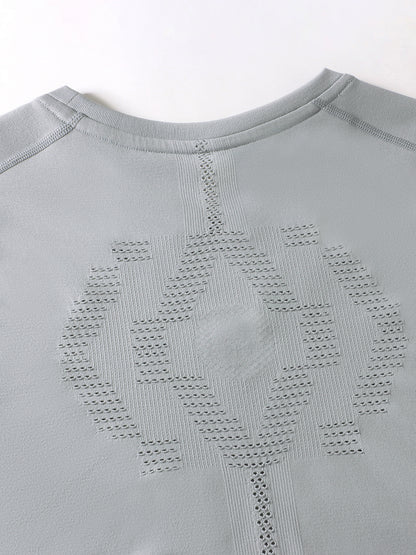一体無縫速乾短袖Tシャツ
